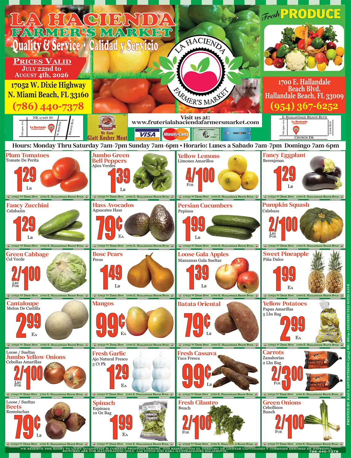 HACIENDA FARMERS NMB-Hallandale IHD 07212026
